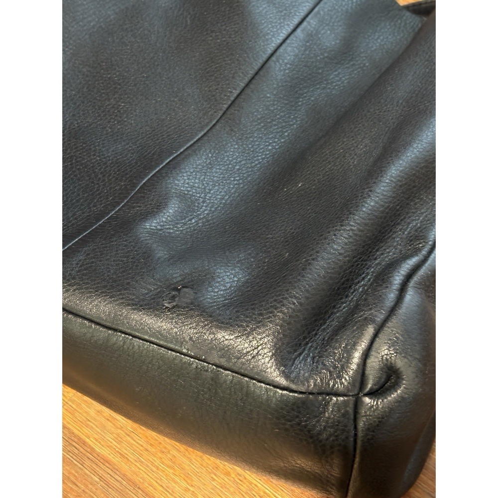 COACH‎ Madison Phoebe Shoulder Bag Hobo Style Leather Purse in Black F35723 - Picture 9 of 16